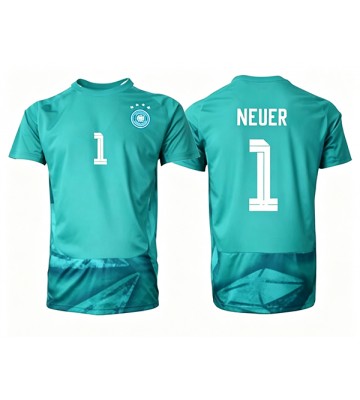 Tyskland Manuel Neuer #1 Målvakt Hemmatröja VM 2026 Kortärmad